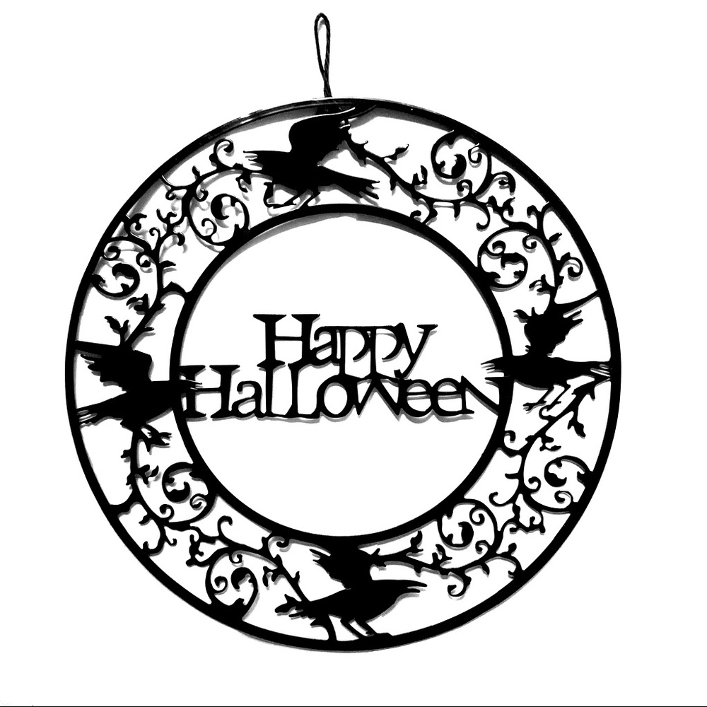 🌺 Halloween wreath